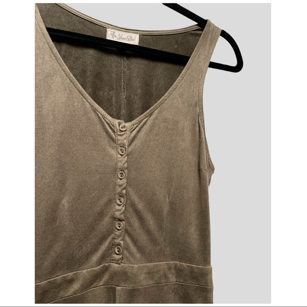 Others Follow | Boho Button Front Soft Cotton Rom… - image 3